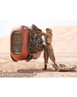 Decenas de fotos de Entertainment Weekly de El Despertar de la Fuerza con información de la película