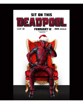 DEADPOOL, póster promocional para estas navidades