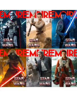 EL DESPERTAR DE LA FUERZA, portadas lenticulares del próximo número de EMPIRE