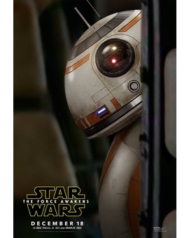EL DESPERTAR DE LA FUERZA, Nuevo póster con BB-8