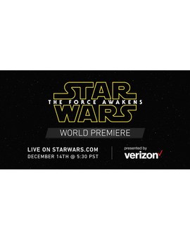EL DESPERTAR DE LA FUERZA, Mira la alfombra roja el día 14 de diciembre en Starwars.com