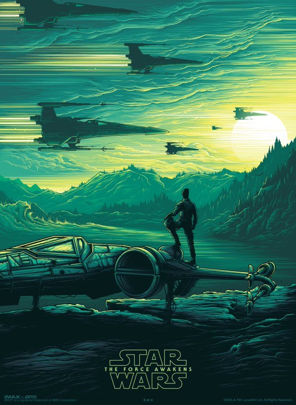 Póster IMAX® de AMC Theatres de EL DESPERTAR DE LA FUERZA