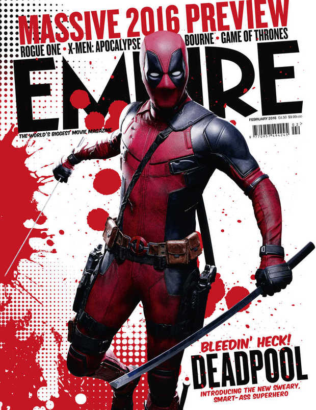 DEADPOOL anuncia su portada de EMPIRE