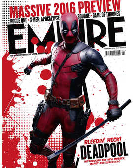 DEADPOOL anuncia su portada de EMPIRE