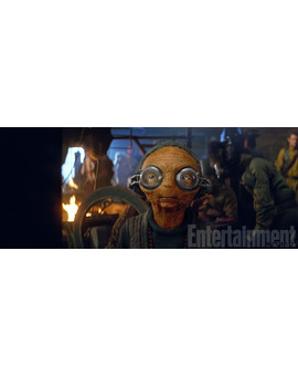 Imágenes oficiales de Maz Kanata y Snoke, para verles mejor, vía Entertainment Weekly