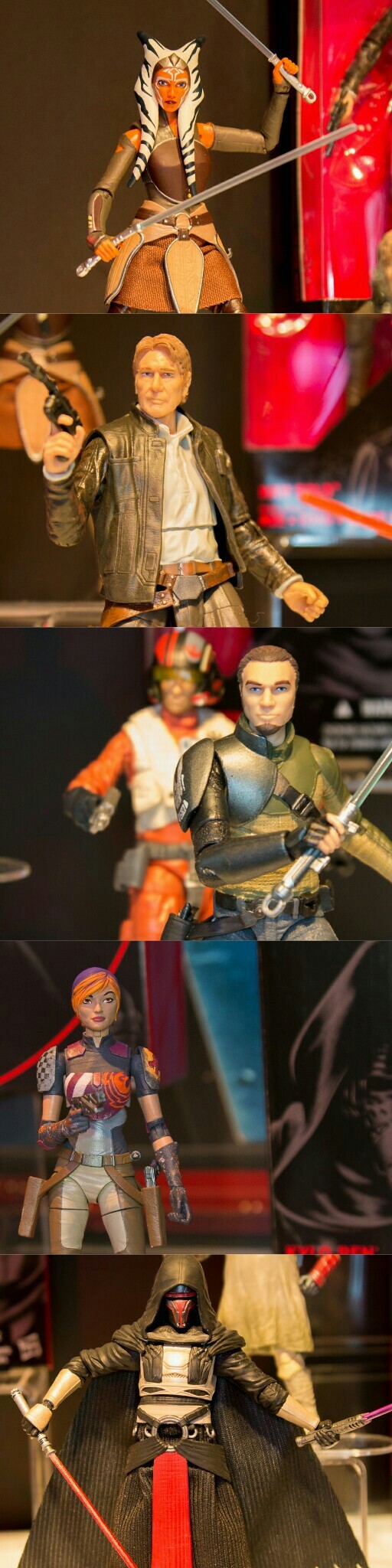 Nuevas figuras de las Black Series de Star Wars presentados en la Feria del Juguete de Nueva York