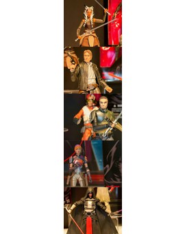 Nuevas figuras de las Black Series de Star Wars presentados en la Feria del Juguete de Nueva York