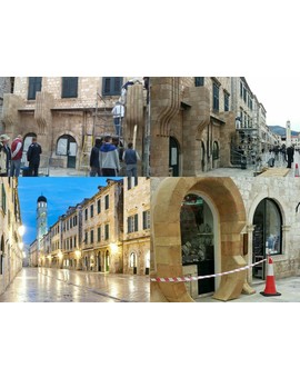 Imagenes del set de rodaje de Star Wars Episodio VIII en Dubrovnik (Croacia)
