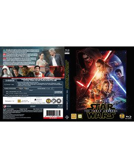 Caratula completa y duración de los extras del blu-ray de El Despertar de la Fuerza