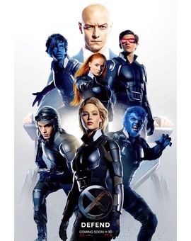 Póster de XMen Apocalipsis con el nuevo equipo