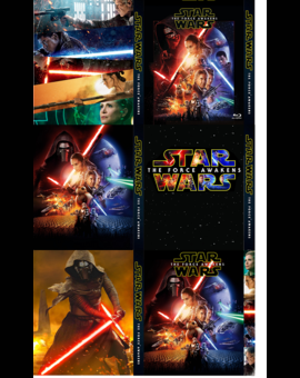 Mis propuestas de slipcover para El Despertar de la Fuerza