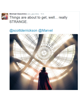 Michael Giacchino será el compositor de la banda sonora de DOCTOR EXTRAÑO