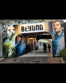 Carteles de Star Trek Beyond (Más Allá) en el Festival de Cannes