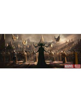 Karl Urban, Jeff Goldlum, Tessa Thompson, Cate Blanchett y Mark Ruffalo para Thor RAGNARÖK