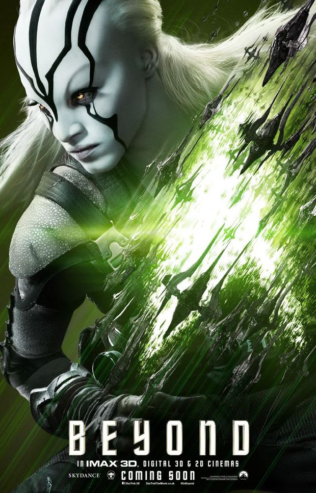 Jaylah, pósters de personajes de Star Trek Beyond (Más Allá)