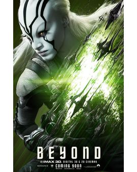 Jaylah, pósters de personajes de Star Trek Beyond (Más Allá)