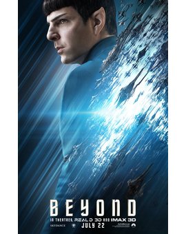 Spock, pósters de personajes de Star Trek Beyond