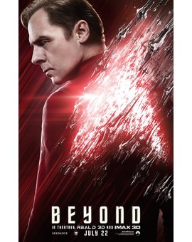 Scotty, pósters de personajes de Star Trek Beyond (Más Allá)