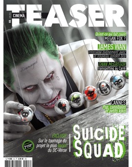 Portadas de Cinema Teaser del Escuadrón Suicida