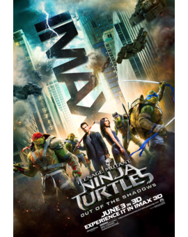 Poster Imax® de TEENAGE MUTANT NINJA TURTLES: OUT OF THE SHADOWS