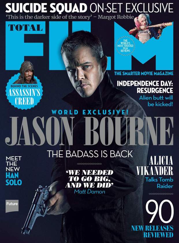 Jason Bourne, portadas de Total Film