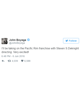 John Boyega en Pacific Rim 2
