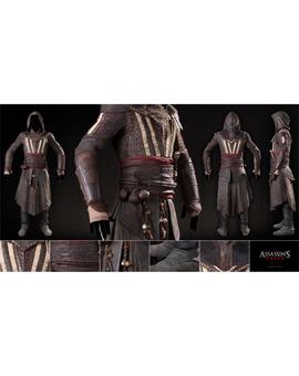 Assassin´s Creed, traje de Aguilar en detalle