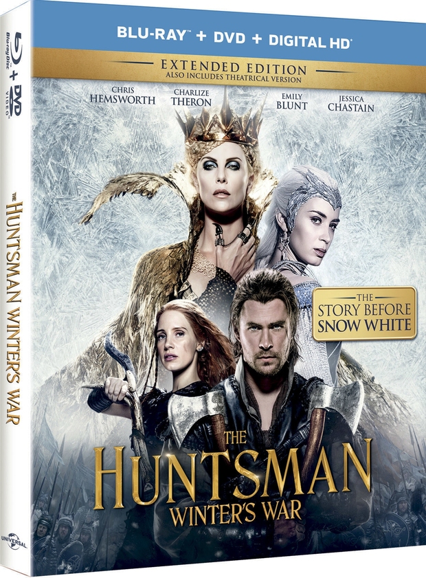 The Huntsman: Winter's War Extended Edition, extras del blu-ray
