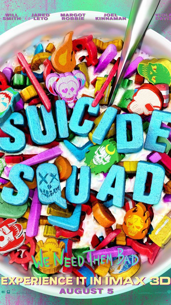 Suicide Squad, nuevo póster IMAX®