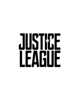 Logo y toneladas de información de La Liga de la Justicia