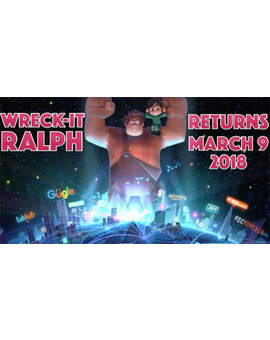 Rompe Ralph 2 para el 9 de Marzo 2018