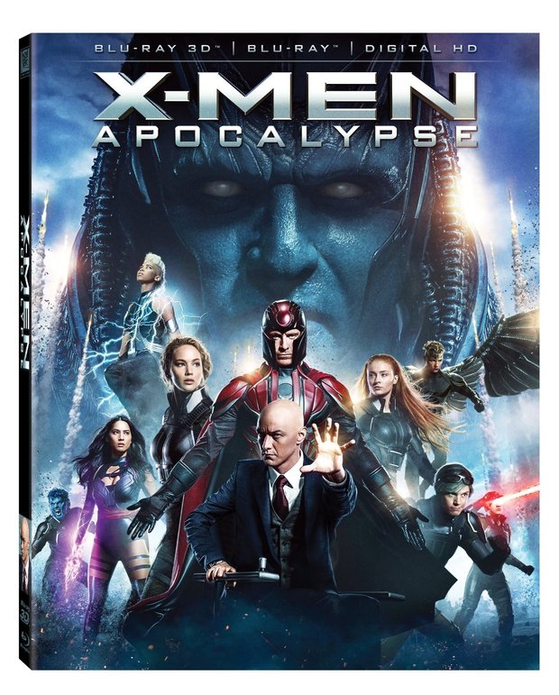 X-Men Apocalipsis, carátula y extras de las ediciones Usa