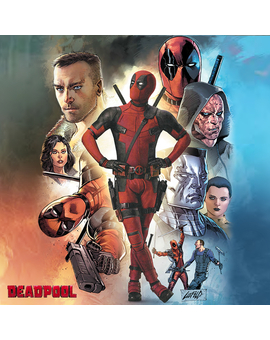 Deadpool, póster de Rob Liefeld para la Comic Con