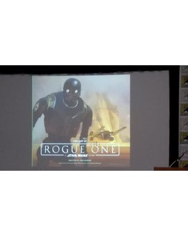 Portada de "El Arte de Rogue One" y nuevas figuras de las Black Series