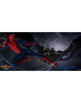 SpiderMan Homecoming, arte conceptual