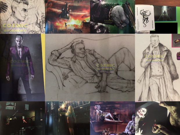 Artes conceptuales del Joker del Escuadrón Suicida