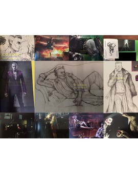 Artes conceptuales del Joker del Escuadrón Suicida