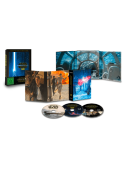 Portada lenticular y todos los nuevos extras en el disco de la película en 2D, según mediamarkt.de y bluray-disc de (Nueva actualización indica que los nuevos extras van en el disco de contenido extra)