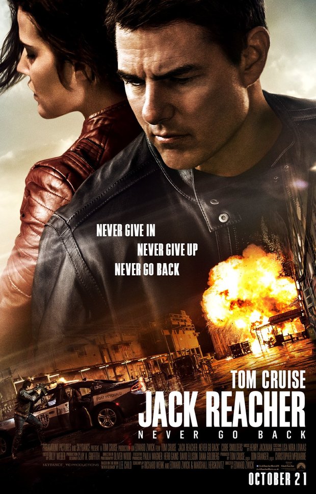 Jack reacher Never Go Back, nuevo póster