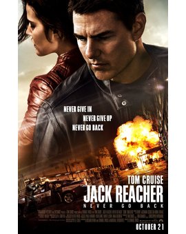 Jack reacher Never Go Back, nuevo póster