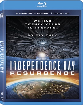 Independence Day: Resurgence, carátula y duración de los extras
