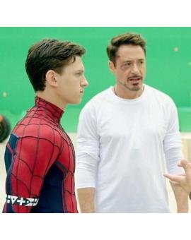Vistazo al traje de grabación de Spider-Man en el set de Civil War