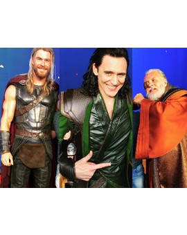 Nuevo vestuario de Thor, Loki y Odín en Thor Ragnarök