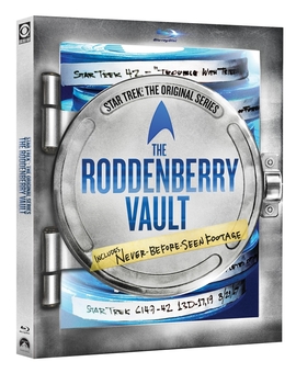 Star Trek: The original Series - The Roddenberry Vault, con material nunca antes visto incluyendo tomas alternativas, escenas eliminadas, diálogos omitidos, tomas falsas, y los elementos de efectos visuales originales.