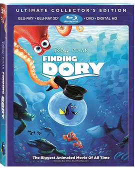 Contenido y duración de los extras de Buscando a Dory