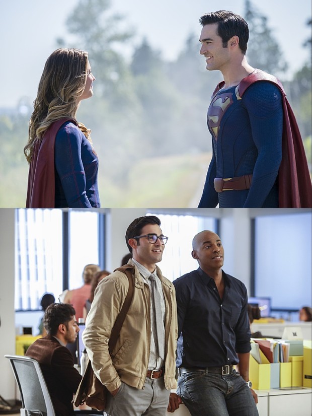 Galería de imágenes de SuperGirl Temporada 2 con nuevas imágenes de SuperMan y Lena Luthor