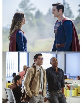 Galería de imágenes de SuperGirl Temporada 2 con nuevas imágenes de SuperMan y Lena Luthor