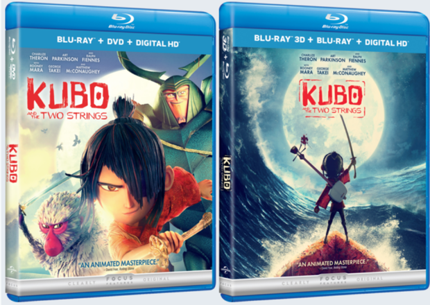 Kubo and the Two Strings, carátula y extras de las ediciones que saldrán el 22 de noviembre en Estados Unidos y el 16 de Enero en Reino Unido