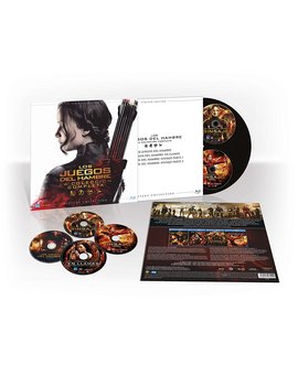 Pack Saga Los Juegos Del Hambre (Vintage Collection Vinilo) Blu-Ray para el 9 de noviembre