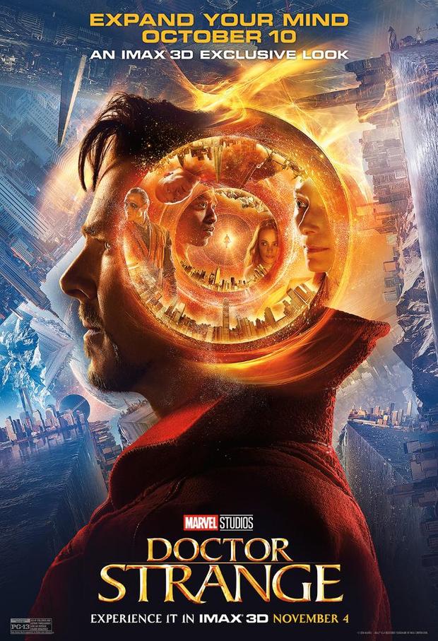 Nuevo trailer de Doctor Extraño, y  pósters de evento Imax® y de personajes